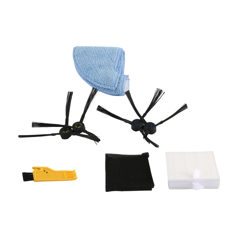 

Replacement Filter Brush Wipe Spare Parts Accessory Set For ILIFE V80 V85 ZACO V80 V85 Robot Vacuum Cleaner