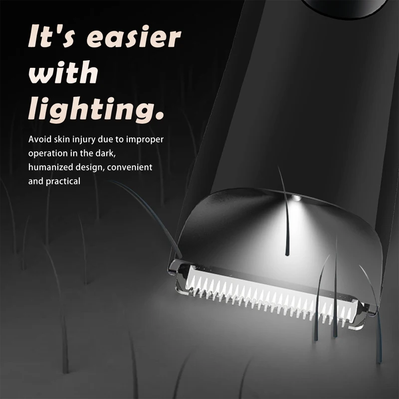 Мужской триммер для волос на теле шарики бритва чувствительных зон удаление