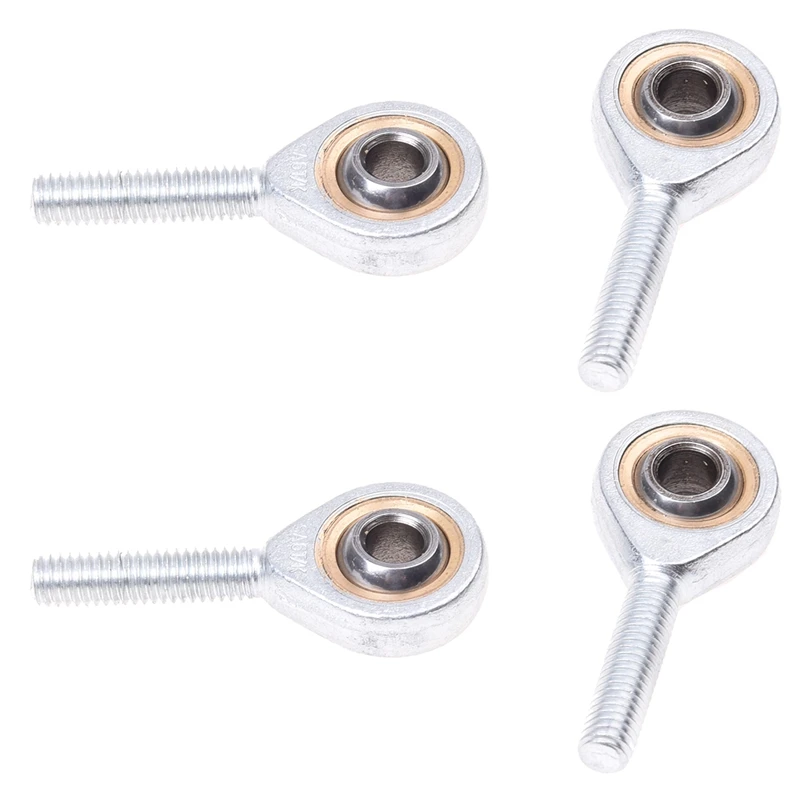 

4 Piece 6Mm Fisheye SA6T/ K Threaded Lager Rod End Spherical Bearings