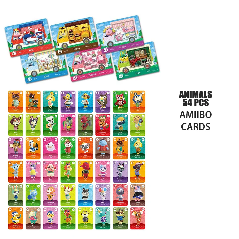 Карточная Игра Amiibo — Пересечения Животных: Милая Женская Роль New Horizons Для NS Switch 3DS