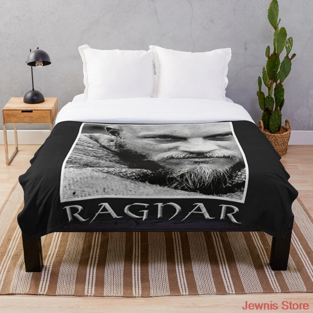 

Одеяло Ragnar Lothbrok флисовое, модное покрывало для кровати, модное покрывало, одеяло для взрослых и детей