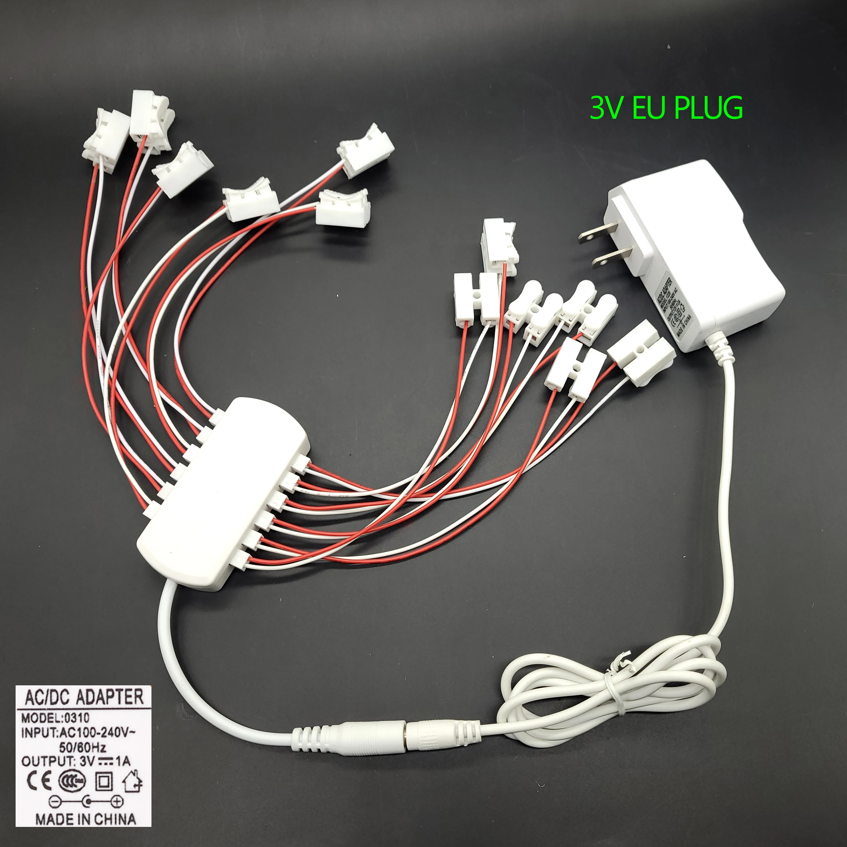 

FunTrying Адаптер питания 3В/5В/12В 12 портов