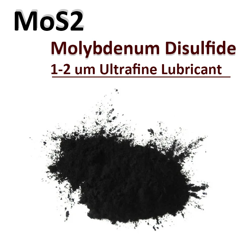 

99.9% порошок MoS2 Supramoly молибденовый дисульфид смазка сверхтонкая износостойкость 1-2 мкм