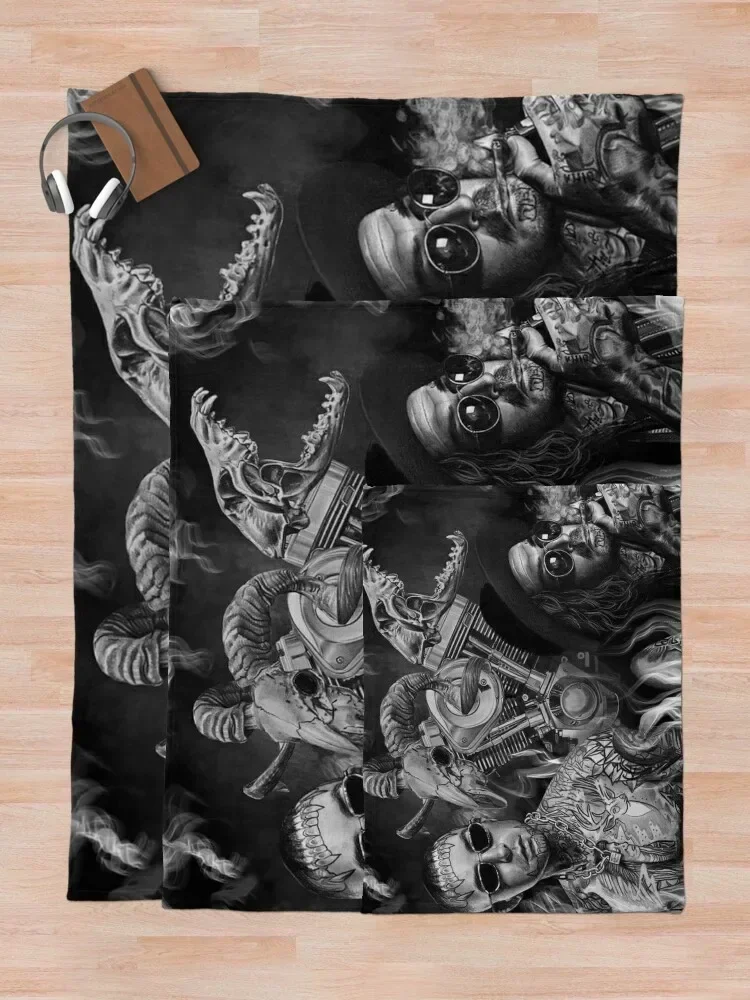 Пушистое одеяло Yelawolf x Caskey