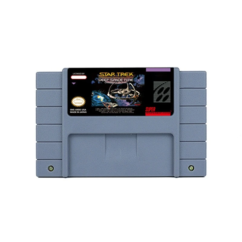 

Star Trek series Action Game for SNES 16 Bit Retro Cart Children Gift