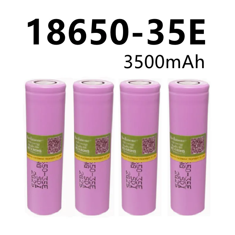 

Новинка 2022, оригинальный, сделано в Корейском стиле, 3500 мАч, 20 А, INR18650-35E 3,7 В, 18650, аккумулятор 3,7 В, перезаряжаемый аккумулятор