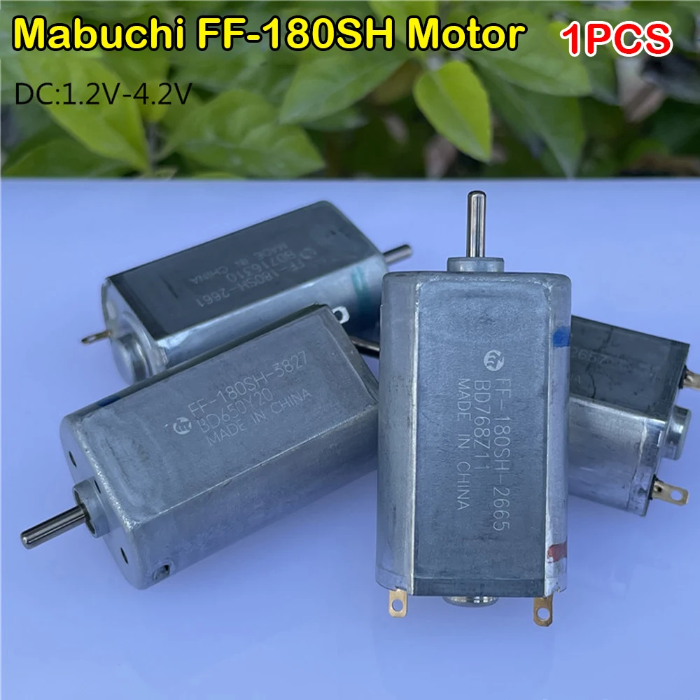 1 шт. MABUCHI FF-180SH-3827/2657/2665/2661 мотор-редуктор постоянного тока 1,2 V-4,2 V 3В 22000RPM Высокий Скорость моторы щетки драгоценного металла электробритва