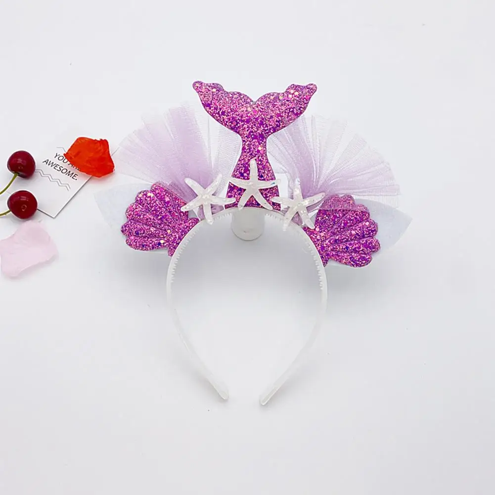 S Head Band Ornamental Fashion Mermaid Tail Exquisite Hairhoop Headband Hair Accessories