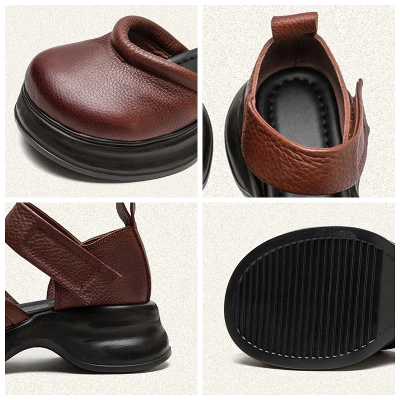 Koznoy/женская женская обувь Мэри Джейн из коровьей натуральной кожи с этническим