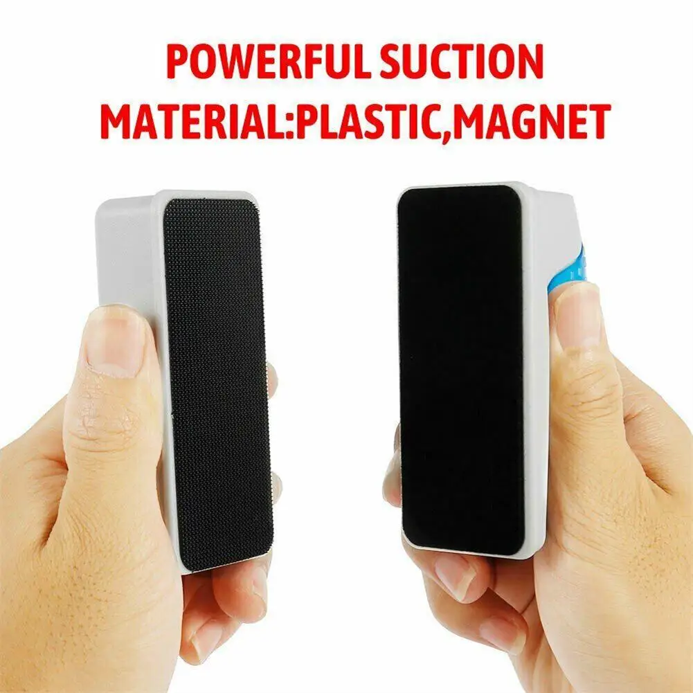 Щетки для аквариума магнитные плавающие скребок очистки стекла окон водорослей