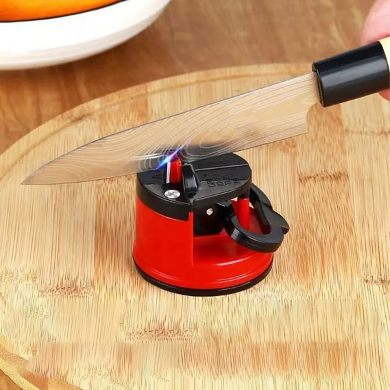 

Fruit Vegetable Tools Chopping Knife Sharpener Scissors Grinder Secure Suction Chef Pad Kitchen Sharpening Cooking Accessories