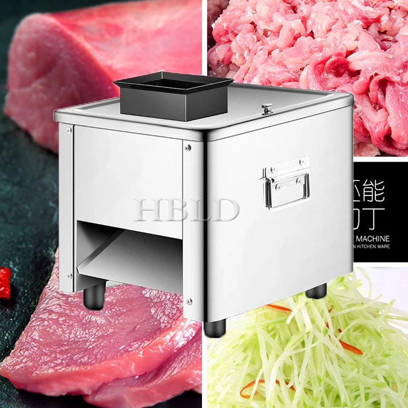 Коммерческая автоматическая овощерезка из нержавеющей стали бытовая техника