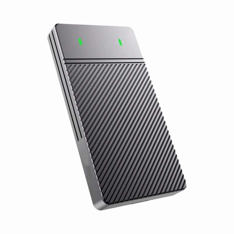 

USBC External Enclosure Dual-protocol NVMe SSD Adapter Disk Box