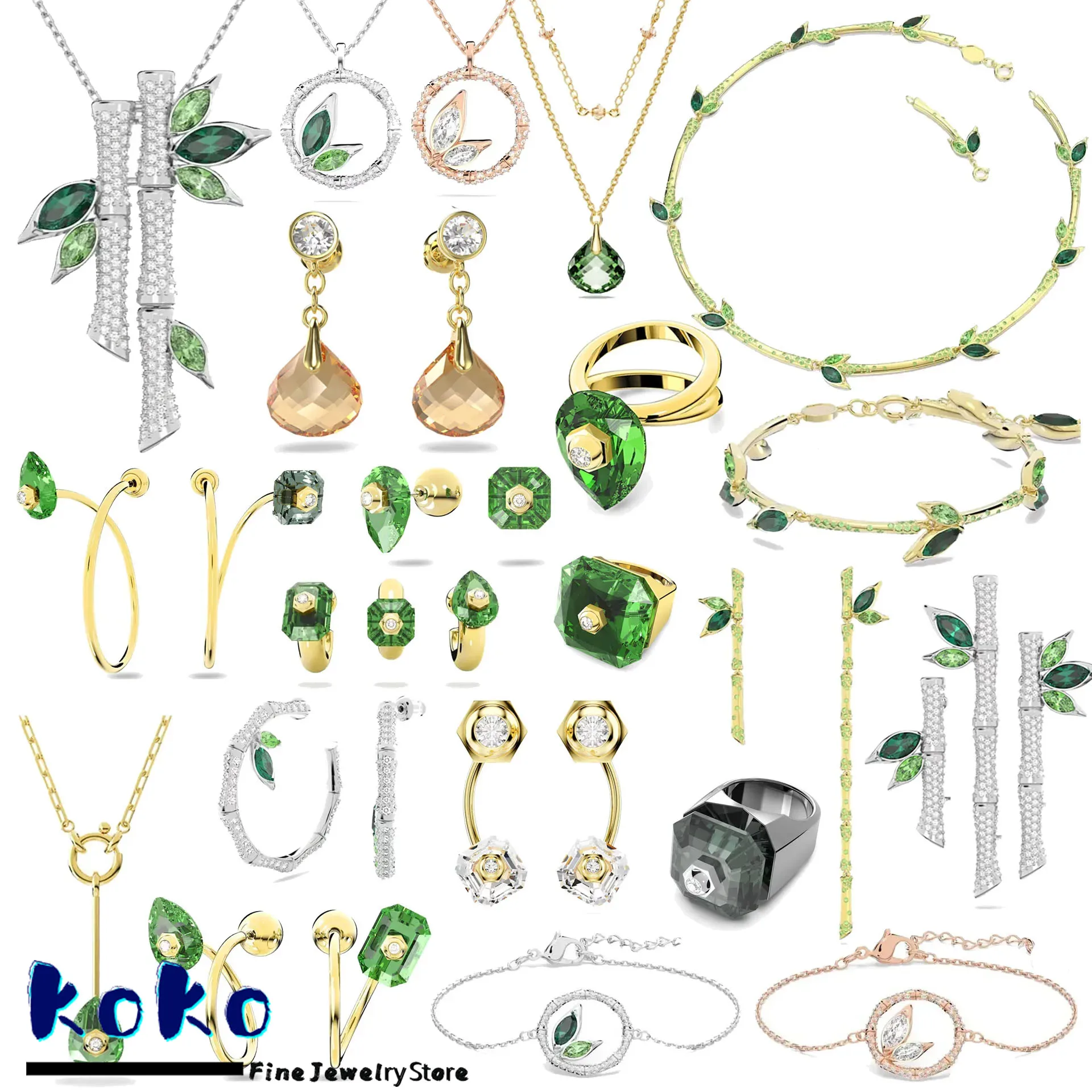 Оригинальный новый роскошный комплект ювелирных украшений 2024 модный изделий для