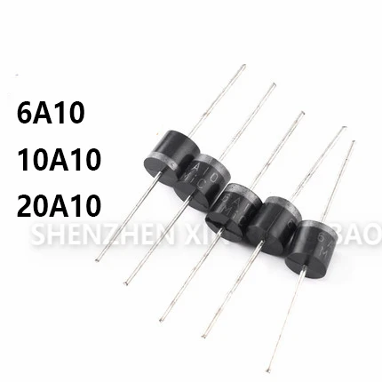 10 шт. 10A10 6A10 20A10 R-6 DIP 6A 10A 20A 1000V