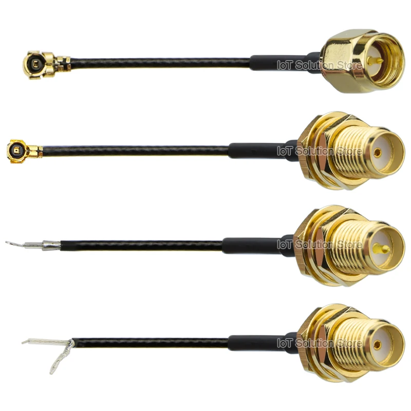 Удлинительный кабель IPEX-SMA RF1.13 1,13 мм, припой IPEX1 MHF1 IPEX4 MHF4 RP-SMA Male RPSMA Female RF, коаксиальный адаптер в сборе, провод