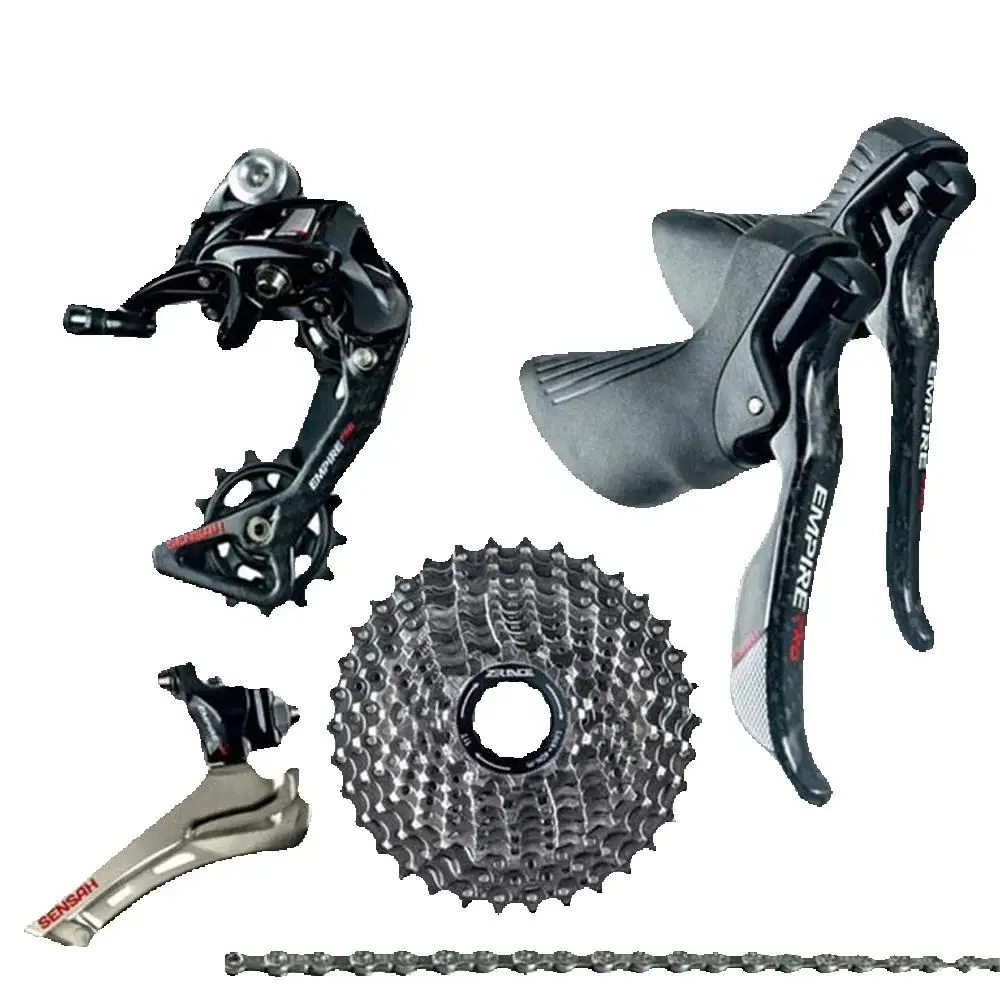 SENSAH EMPIRE PRO 4 6 8 комплектов Углеродное волокно 2x12Speed 24s Road Groupset R/L переключатель + R/F