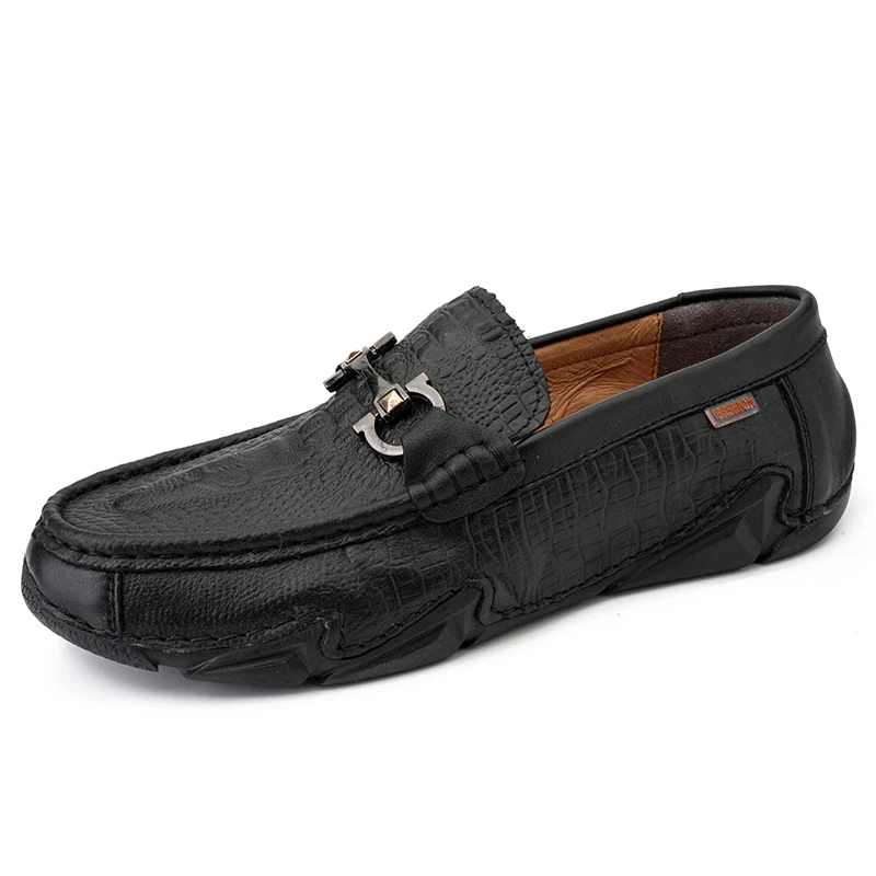 

Classic Men's Casual Loafers Driving Shoes Moccasin Fashion Doudou Shoes Male Comfortable Leather Shoes Men Lazy Dress Shoes
