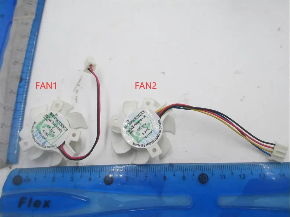 Новый вентилятор для 26X26X20MM RSM4010S 12V 0.07A 4-контактный RSL4010S 0.06A 2-контактный Lenovo Y470 G405