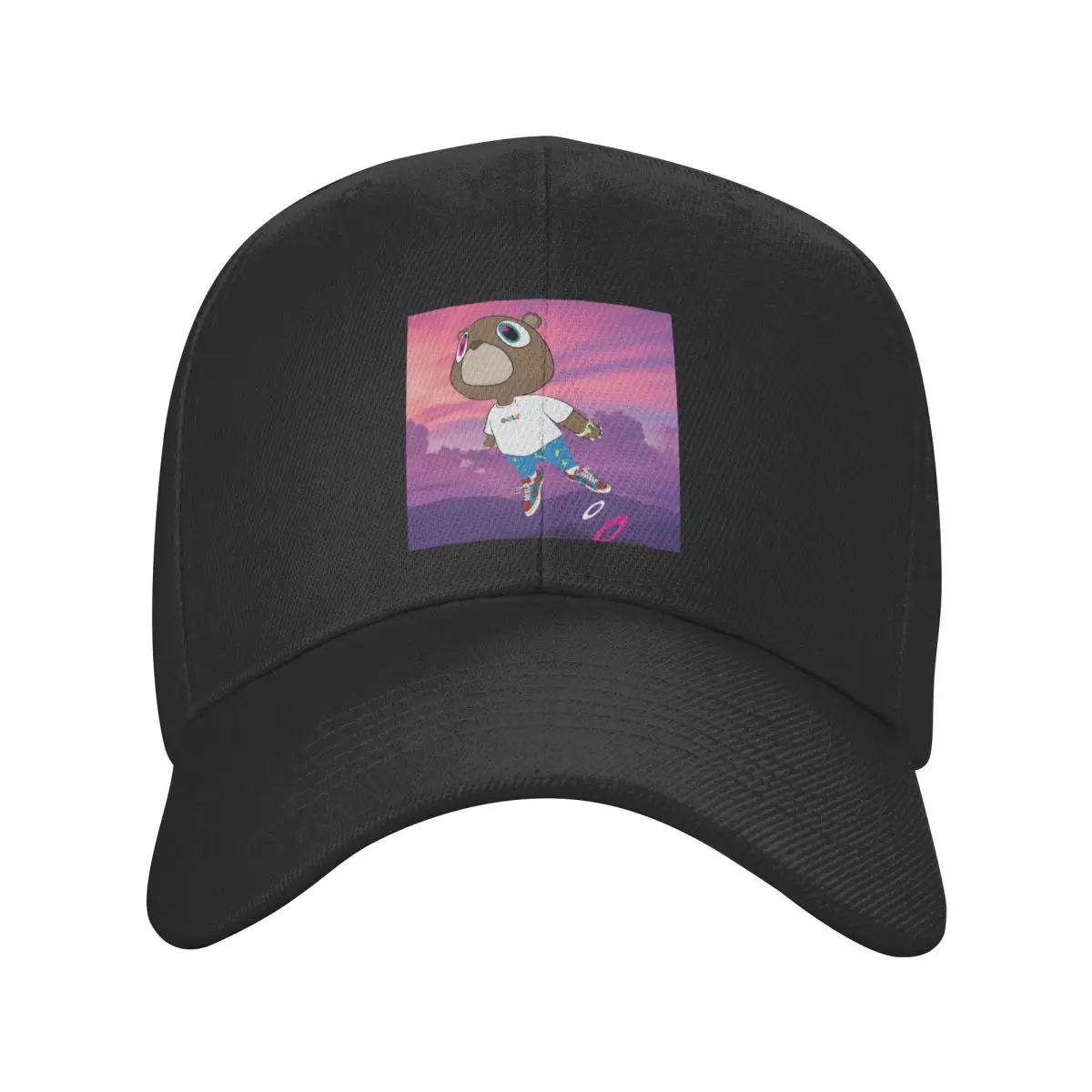 

Fashion Kanye West Graduation Bear Baseball Cap for Men Women Personalized Adjustable Unisex Dad Hat Summer Hats Snapback Caps