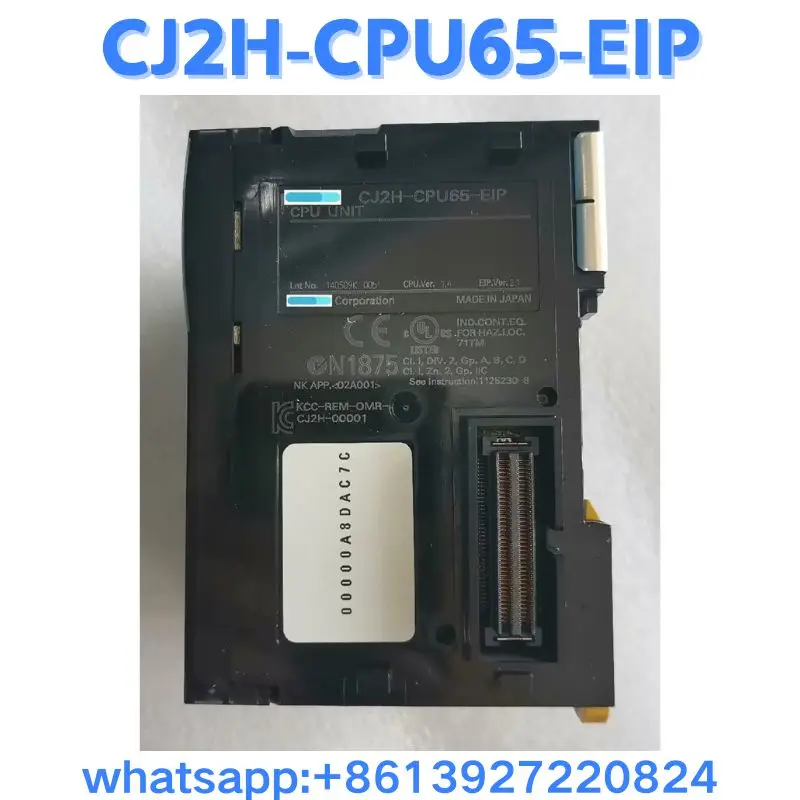 Пассивный контроллер CJ2H-CPU65-EIP Тестирование квалифицированная быстрая доставка