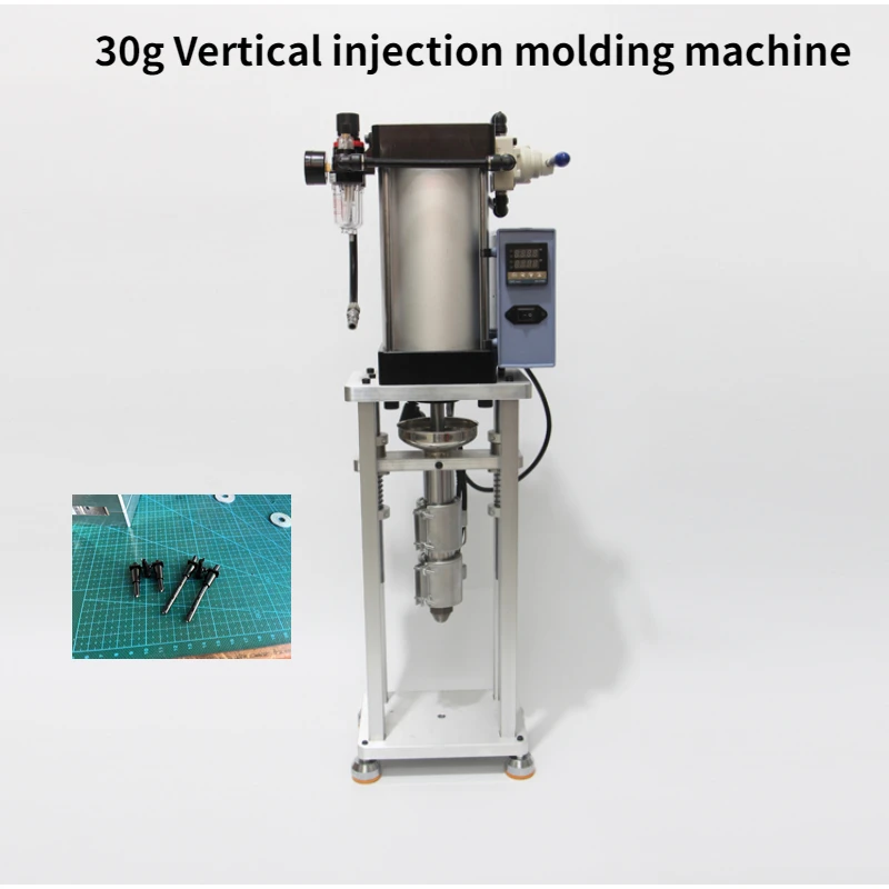 

30g Vertical Injection Molding Machine 220V Desktop Polymer Plastic Injection Molding Machine USB Head Plug Molding Machine