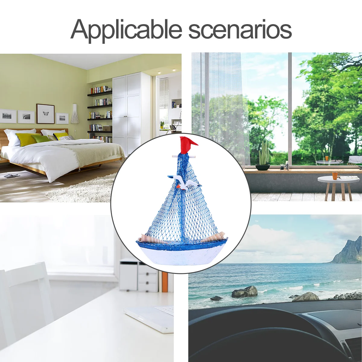 4 шт. настольные украшения в средиземноморском стиле