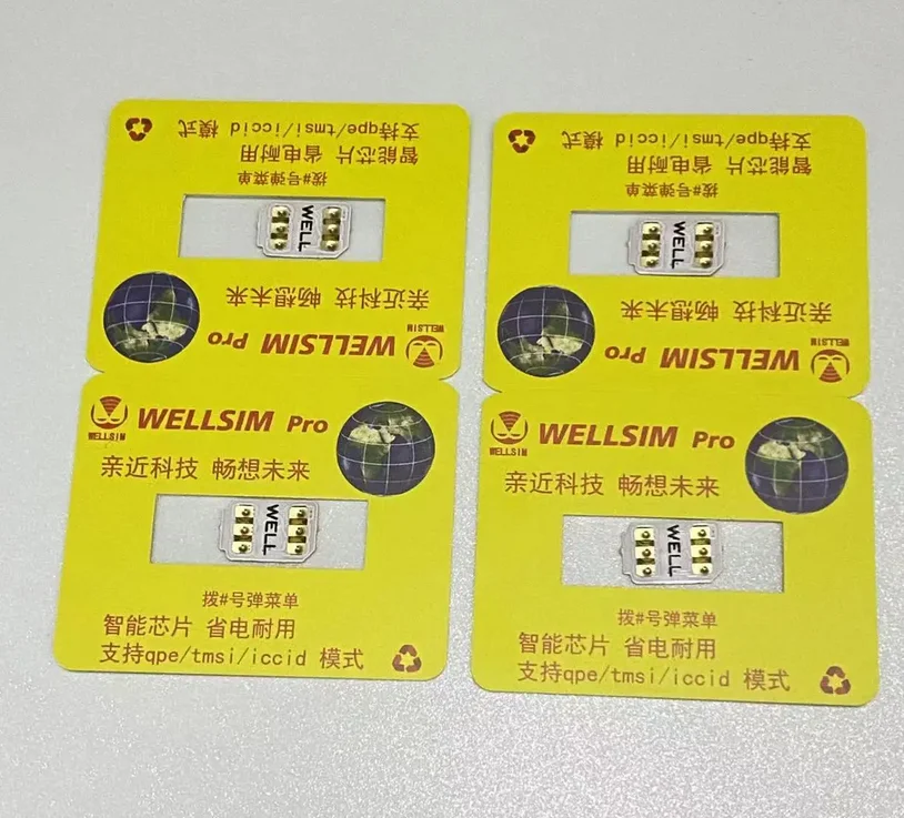 Новейший Wellsim Pro 2026 с режимами QPETMSIICCID для версий от 18 до 17 Pro Max (art.: 3920d4fbbab87) - 3920d4fbbab87