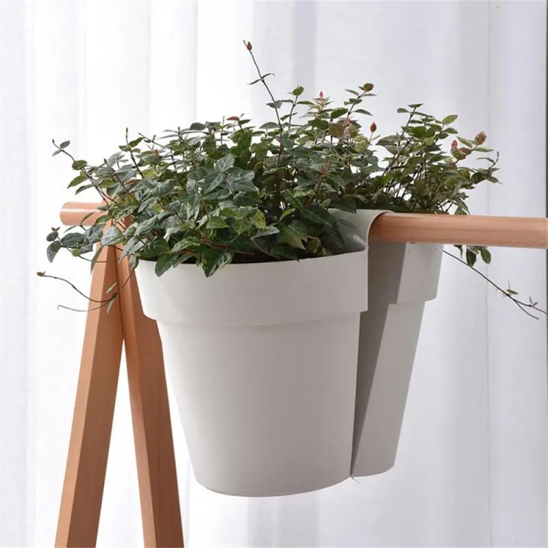 

Creative Flower Pot Universal Flower Pots Hanging Environmentally F Guardrail Hanging Frame For Green Luo Duo Rou Flower Shelf