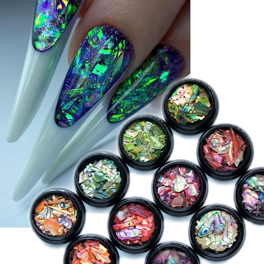 1 баночка текстура морской ракушки тонкая морская Морская ракушка кусочки для