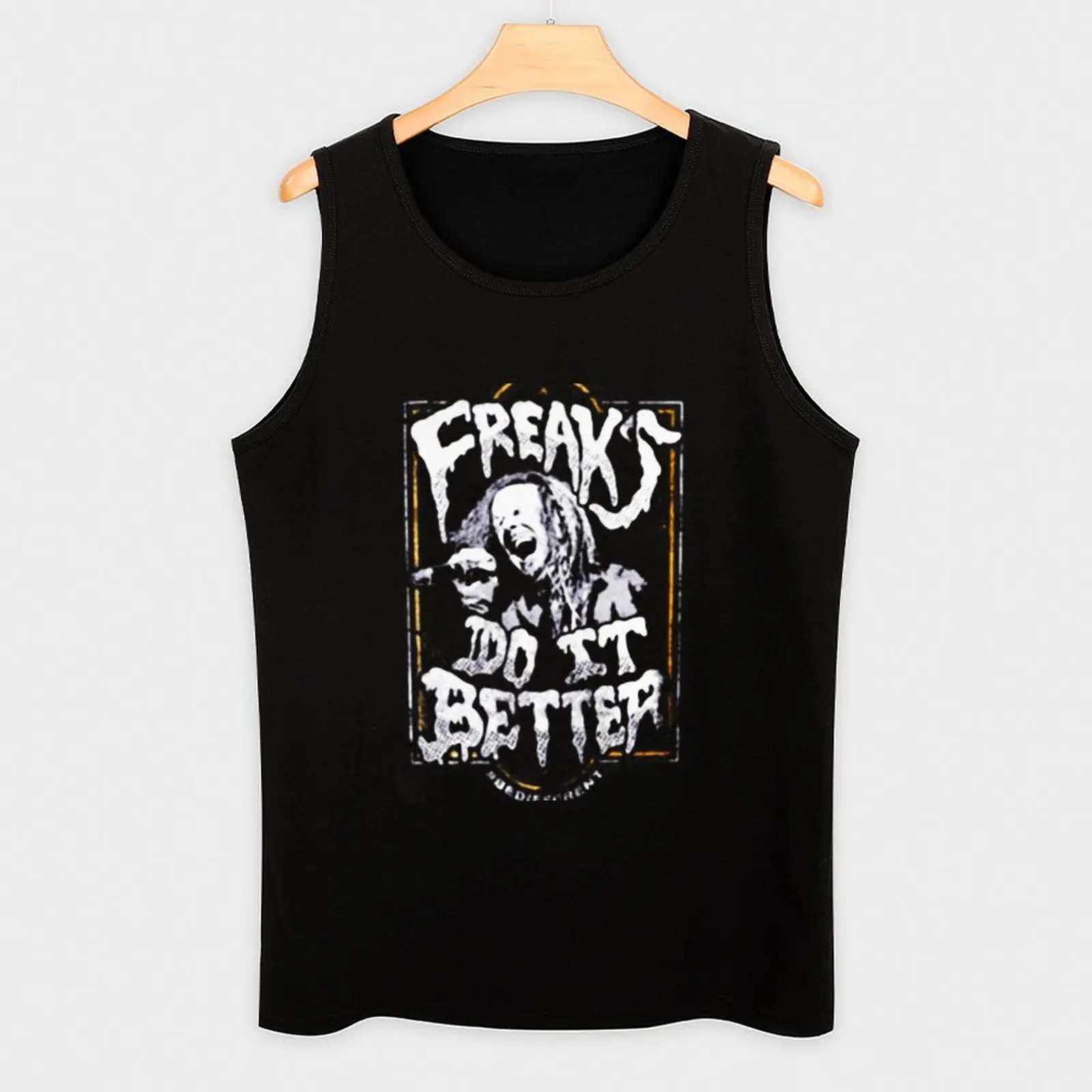 Мужская майка с рисунком Лес Фокус дизайнерская для мужчин