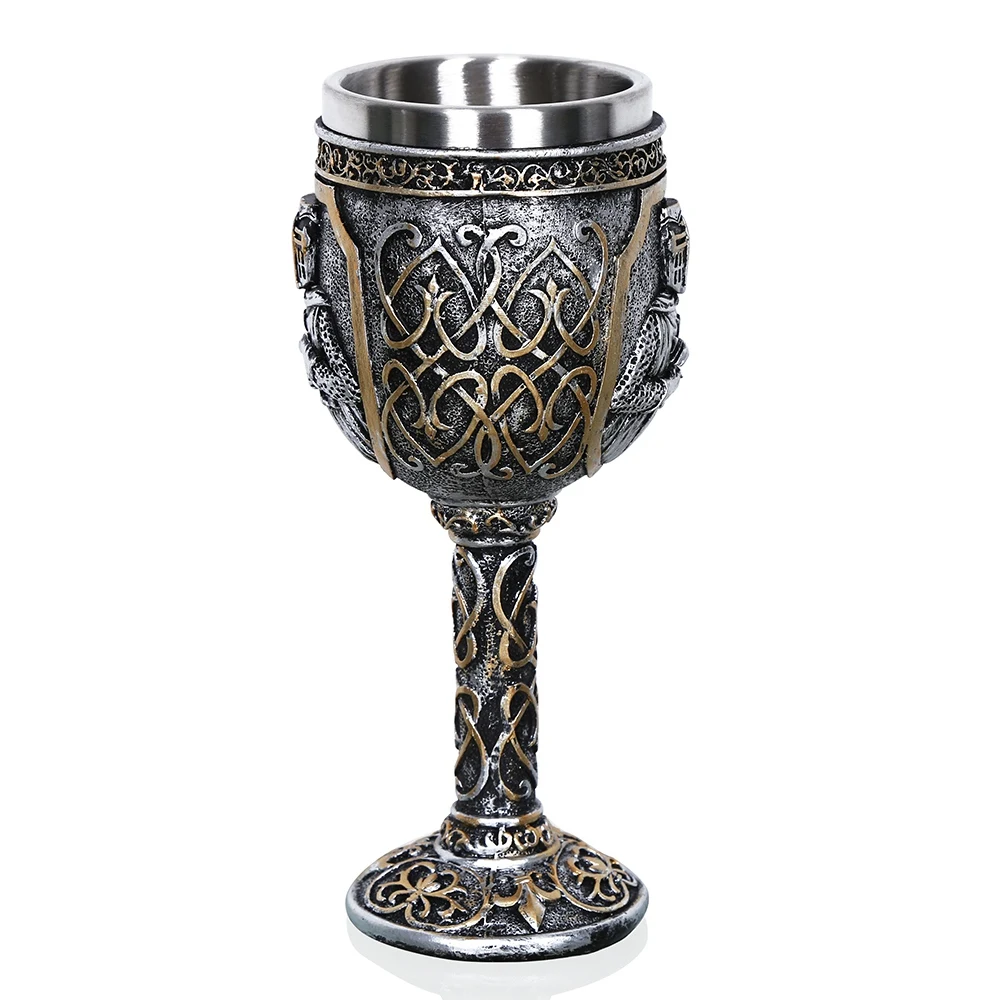 

Medieval Templar Crusader Knight Mug Suit Of Armor Knight Of the Cross Beer Stein Tankard Coffee Cup--Wine Cup