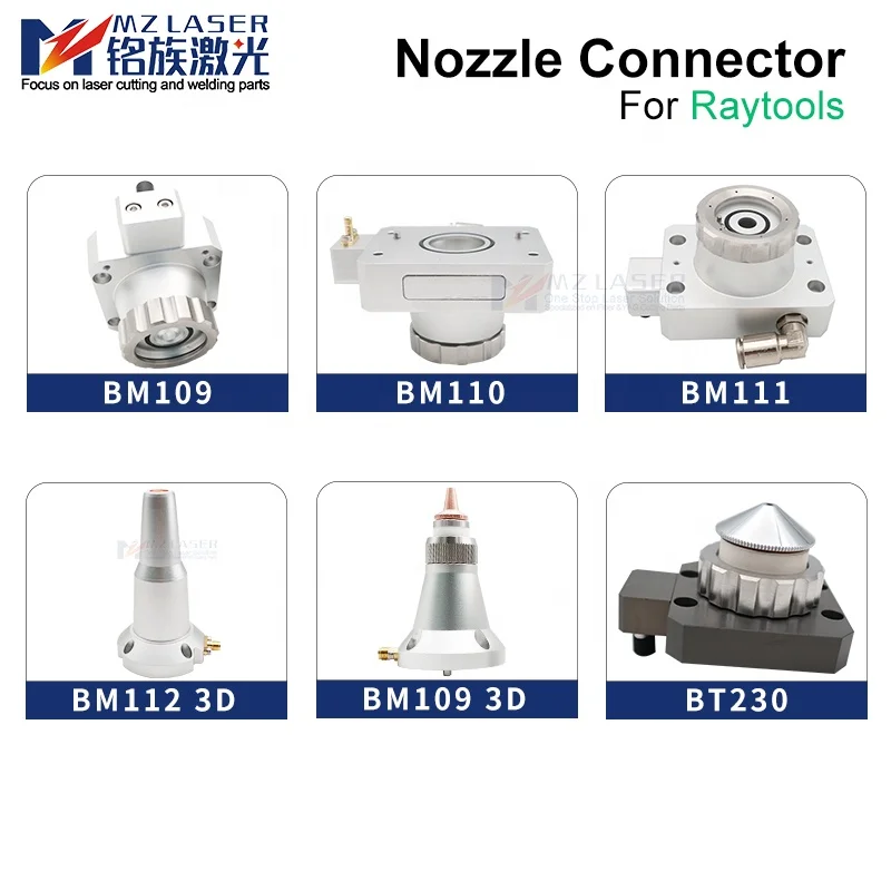 Mingla ser La соединитель сопла BM114S FC емкостный датчик для Raytools Fiber режущая головка 28 мм