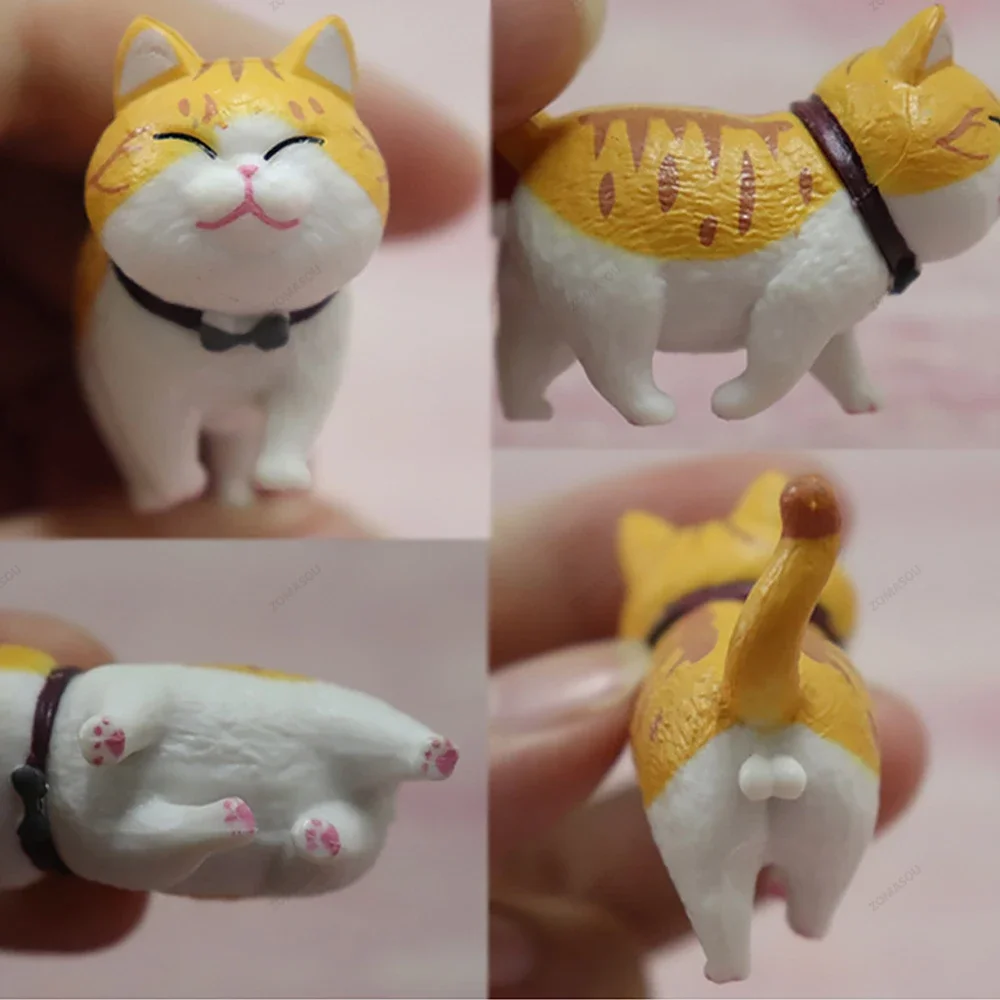 9/18 шт. милые миниатюрные фигурки котят в подарок на день рождения домашний декор