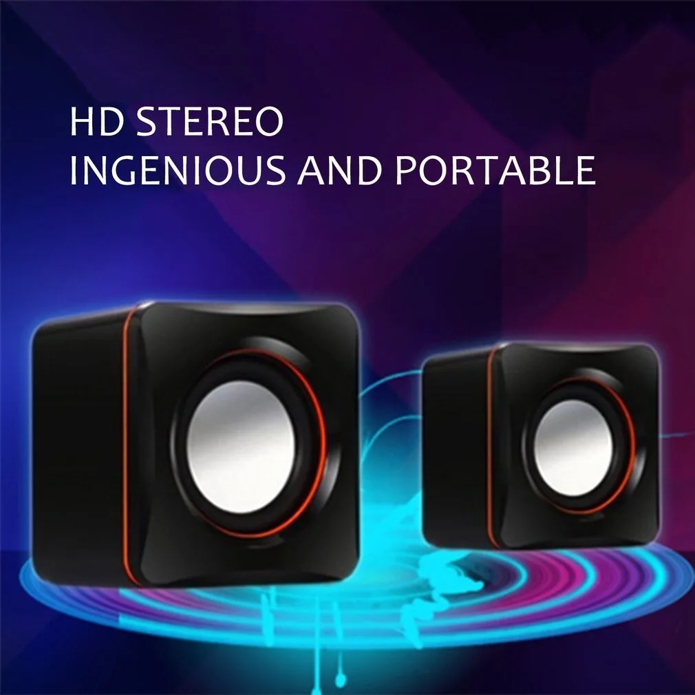 

Mini Portable Square Wired USB Powered Audio Music Player Speaker MP3 Laptop PC [Malaysia Ready Stock]