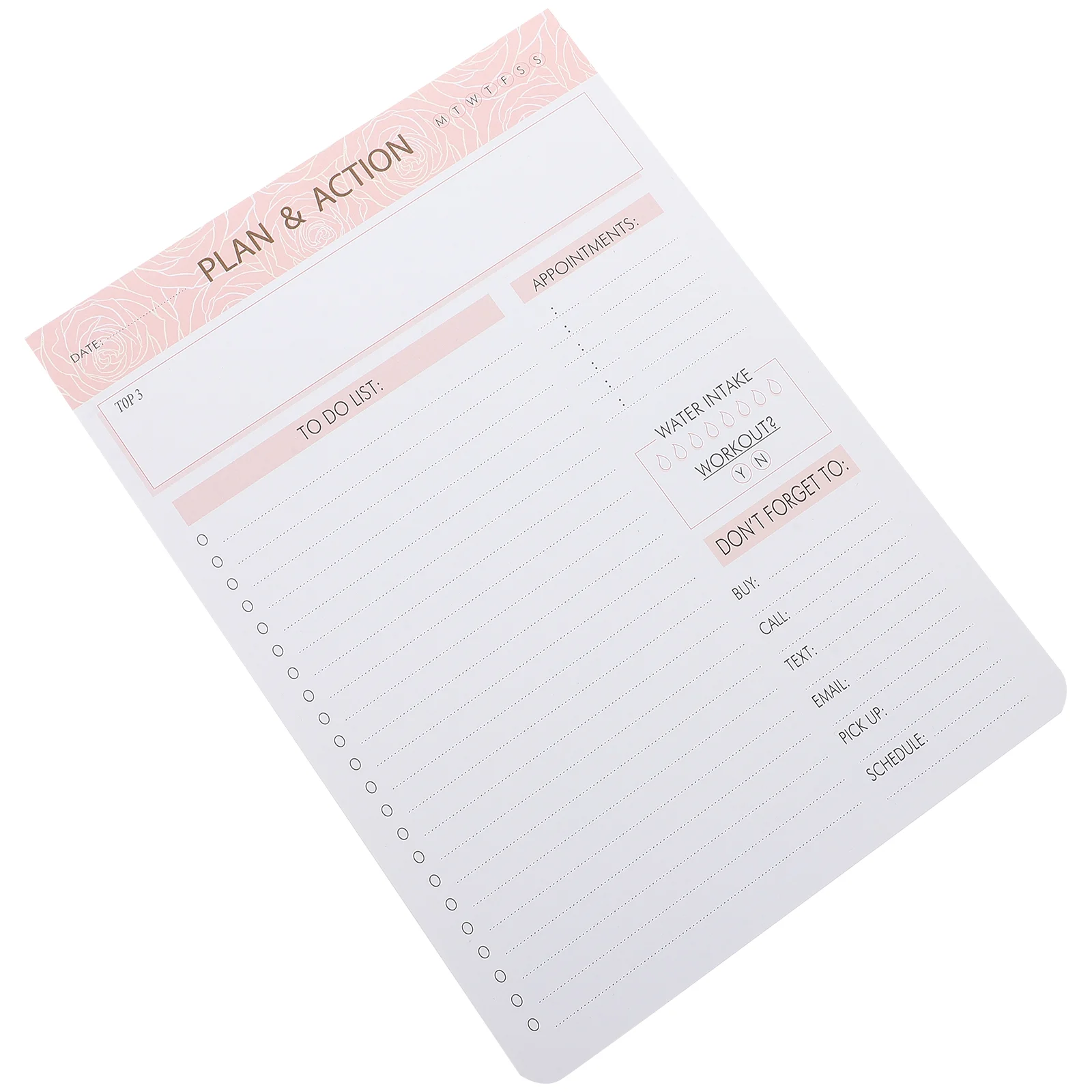 

Notebook Convenient Notepad Portable Meal Do List Work Household Paper