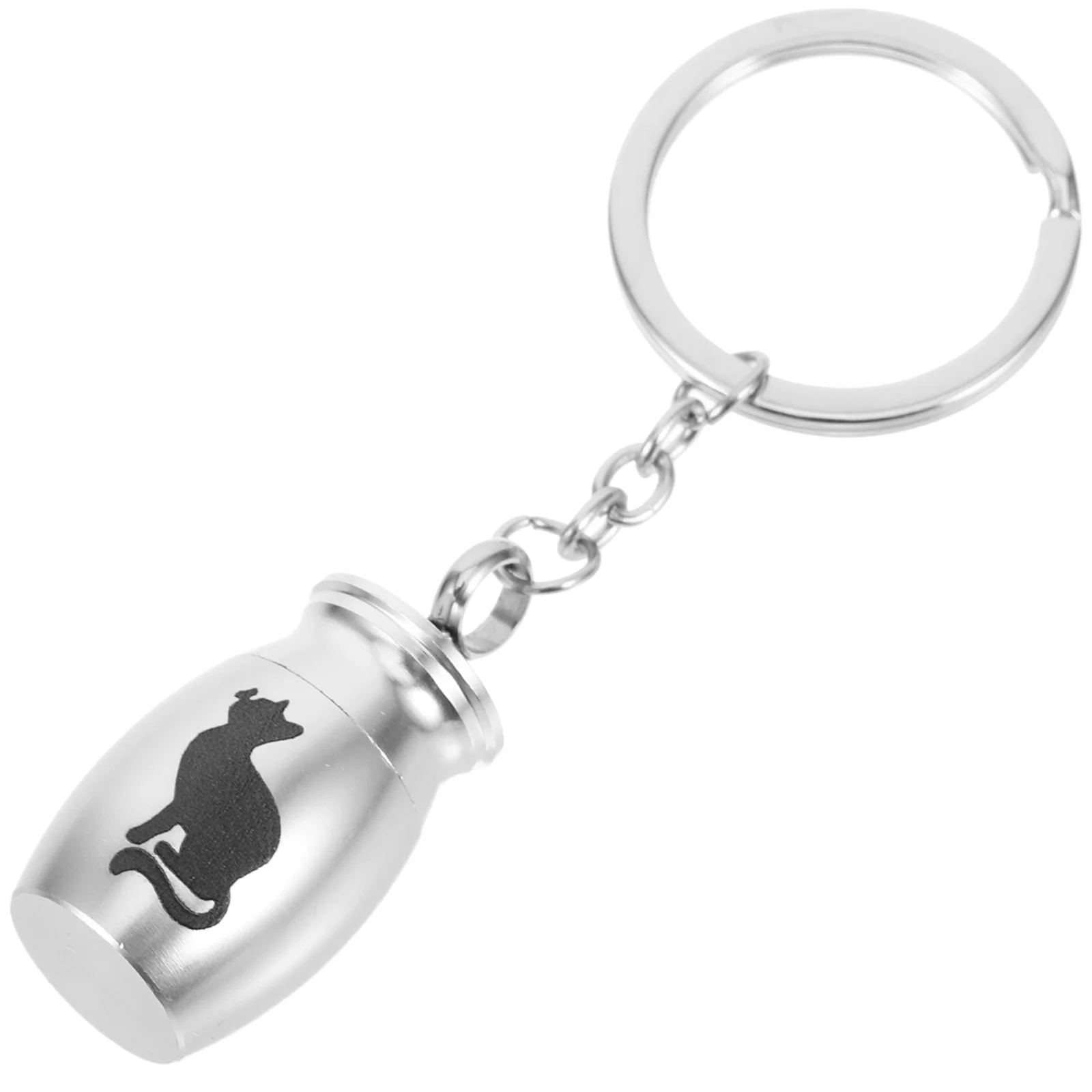 

Pet Urn Ash Key Chain Decor Urns Ashes Pendant Container Stainless Steel Bag Hanging Ornament
