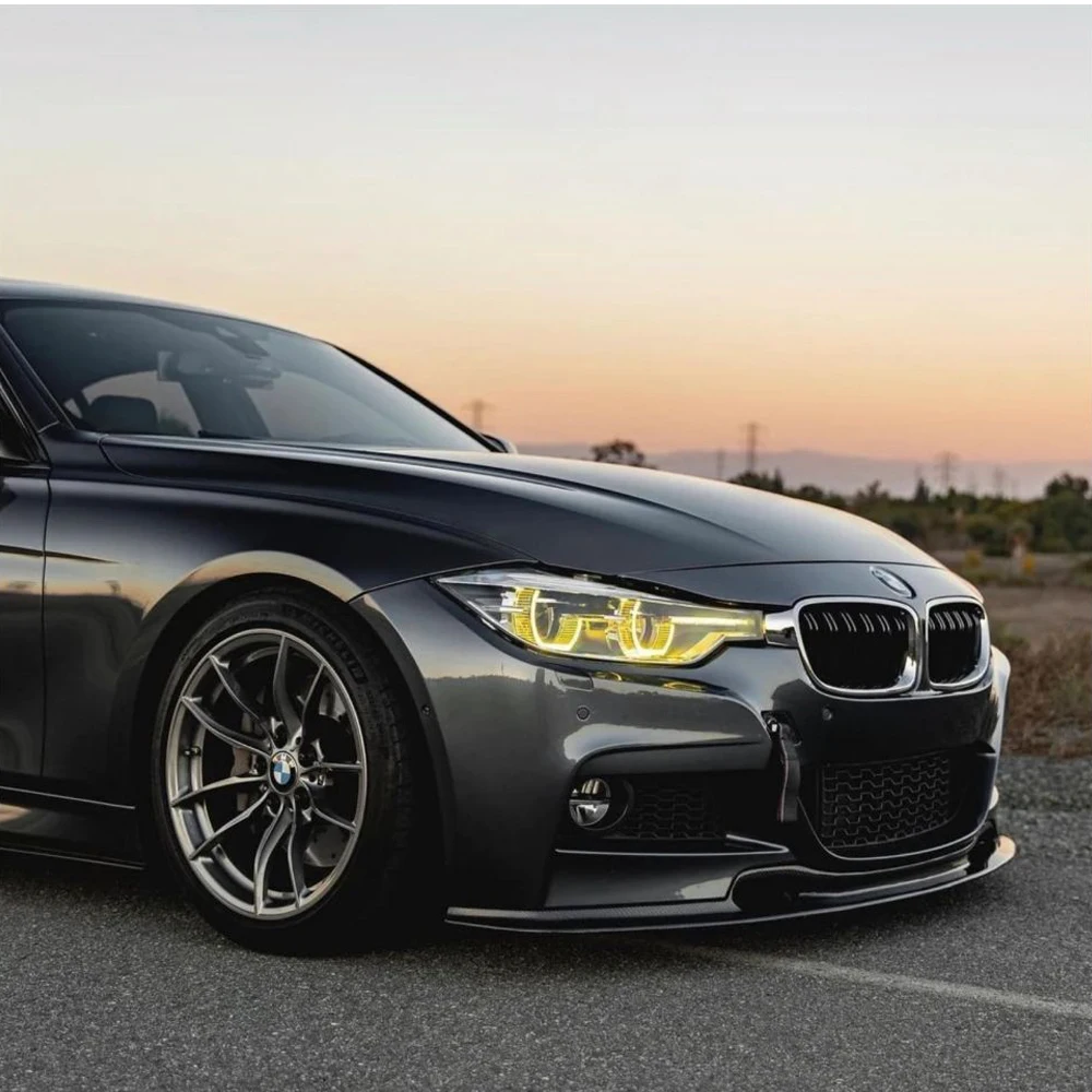 Новые Желтые лимонные фотообои для BMW F30 330i 340i 3 серии лампы головного света модуль