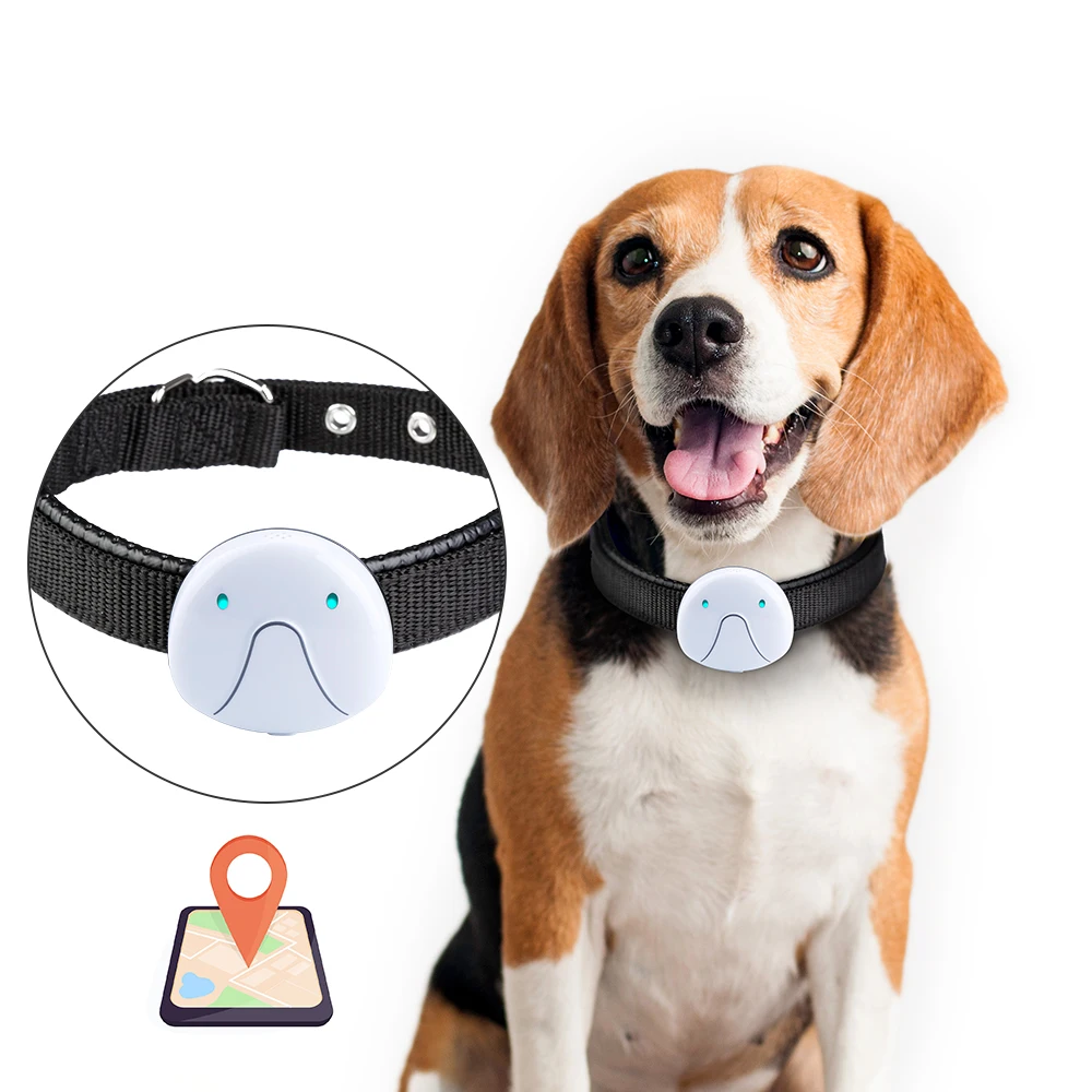 Фото Умный ошейник для домашних животных с GPS-трекером и Wi-Fi водонепроницаемый