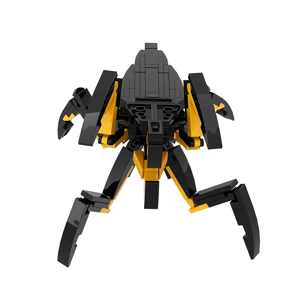 Gobricks MOC Classic Movies Space Galactic System Arachnidsed Soldiers Insect Building Block set Mecha Zergs Tribe Brick Kid Toy images - 6