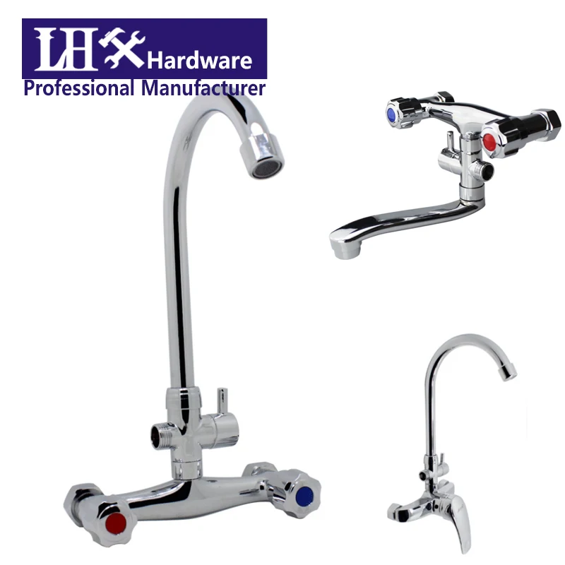 Водопроводный кран для кухни, смеситель для ванной комнаты, аксессуары для ванной комнаты с красным, синим кодом LHX XY109 DIY C