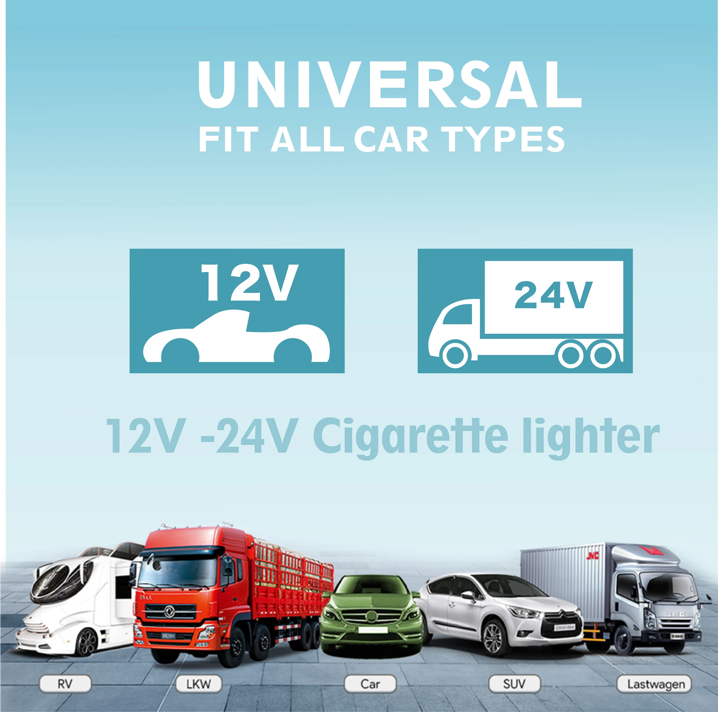 Автомобильное зарядное устройство для ноутбука 15 в 120 Вт