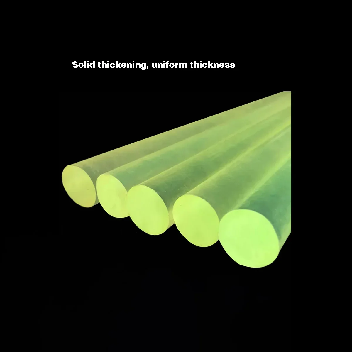 Полиуретановый стержень/твердый стержень из говяжьего сухожилия/пуклый диаметр