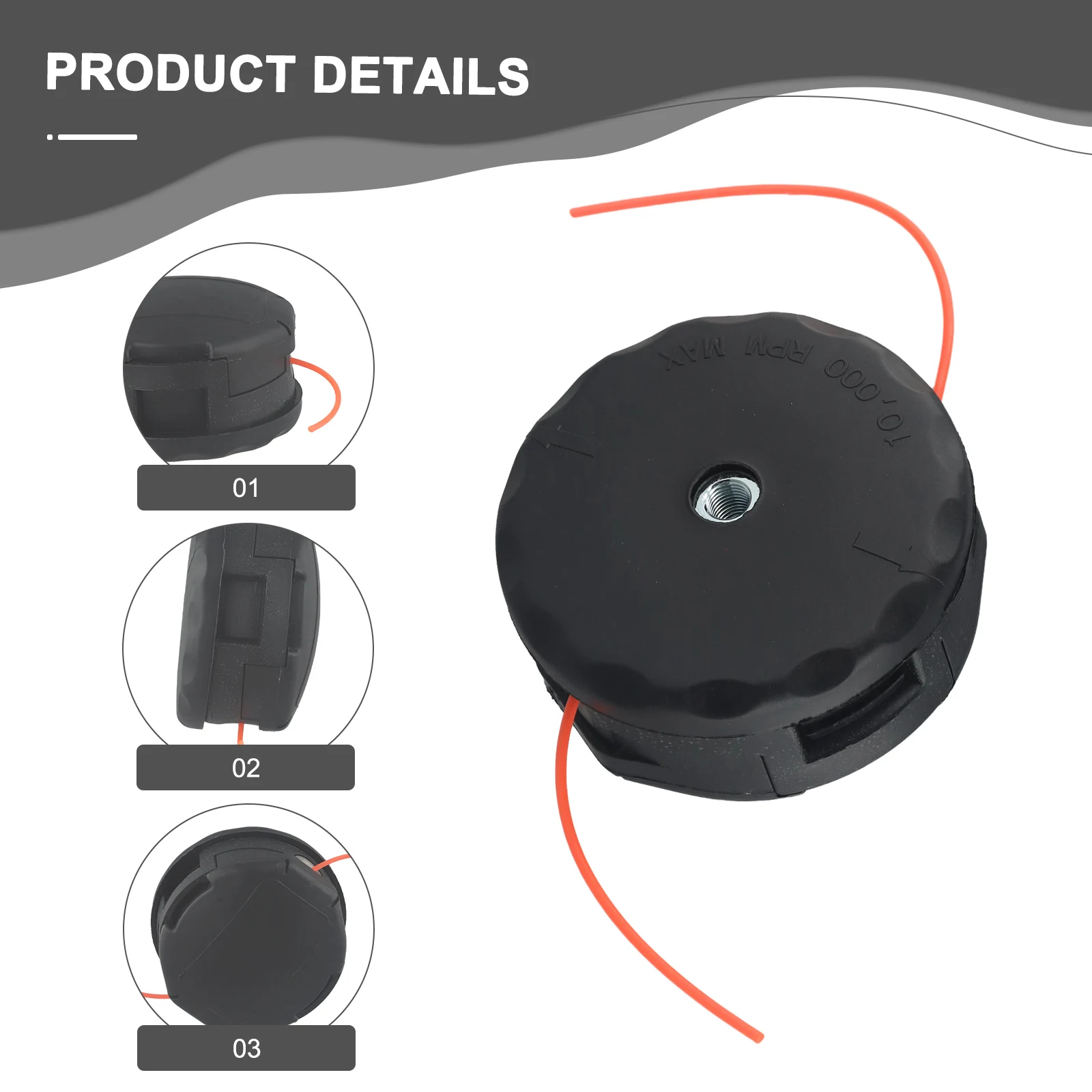 1 шт. запасные части для триммерной головки SRM140 SRM200 SRM202 SRM210 SRM225 SRM225U SRM230 аксессуары