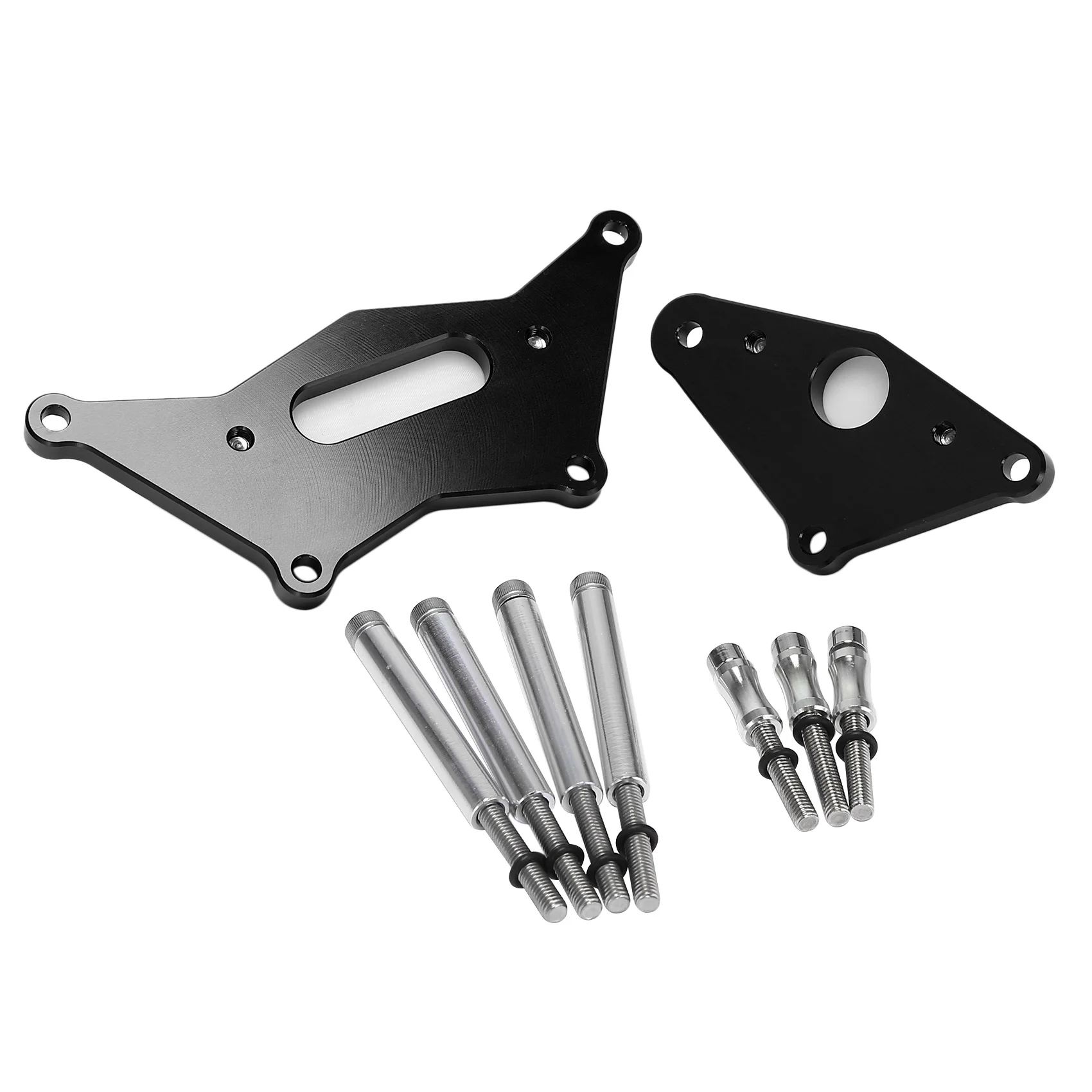 

Black Motorcycle Engine Guard Protection Side Cover Anti-Fall Engine Protection Block for Z800