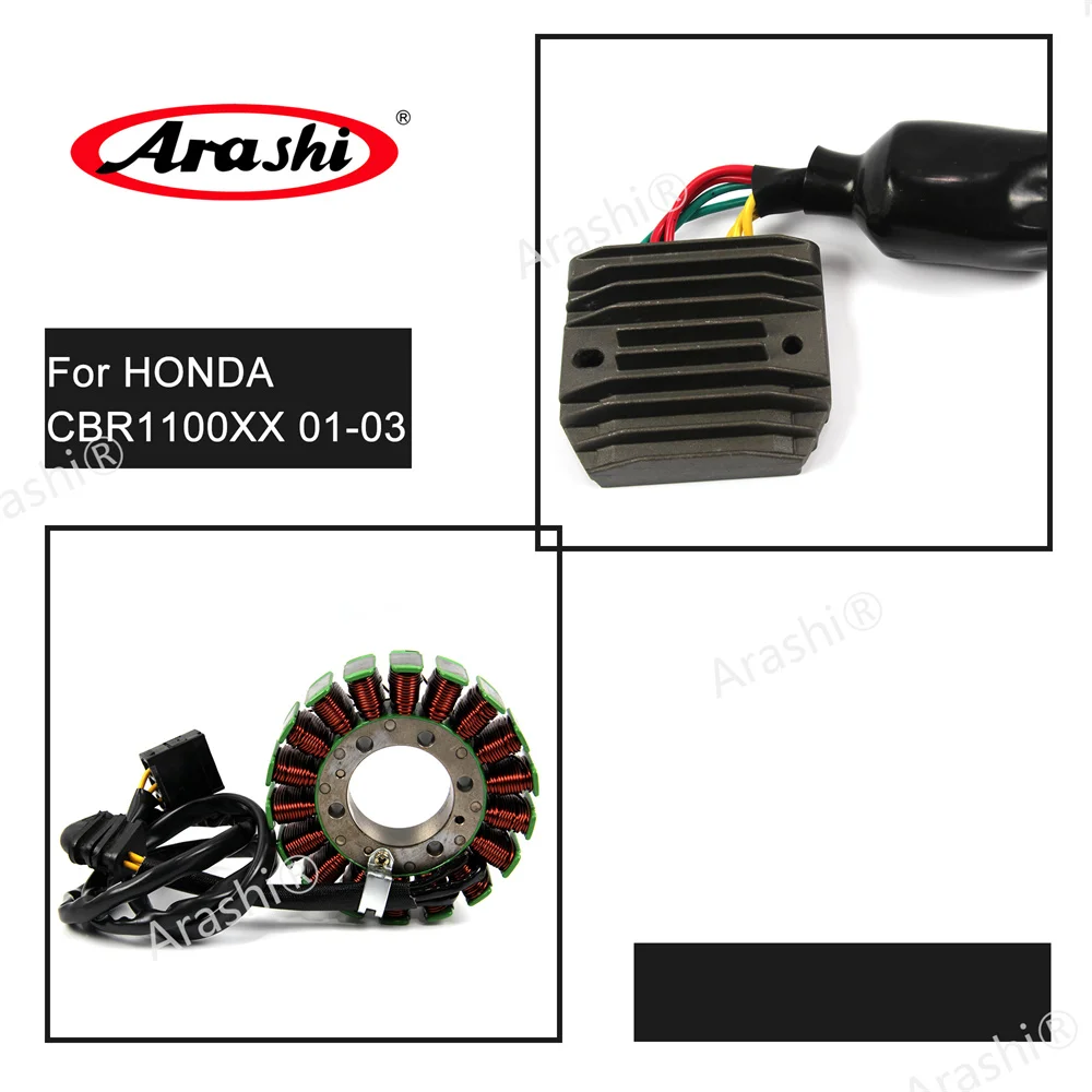 

Motorcycle Engine Stator Coil & Voltage Regulator Kits Rectifier For HONDA CBR1100XX CBR 1100 XX 2001-2003 CBR1100 XX 2002 2003