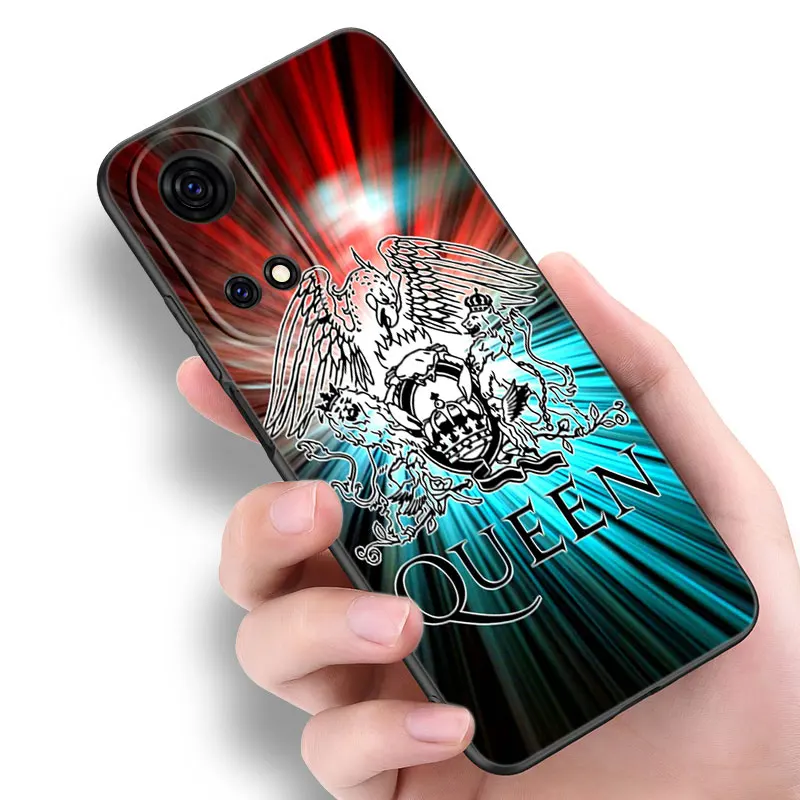 Queen Freddie Mercury Phone Case For Honor 70 90 200 Magic 4 5 6 Lite X5 X6A Plus X6 X6S X7A X7B X8 X8A X8B X9 4G X9A X9B 5G