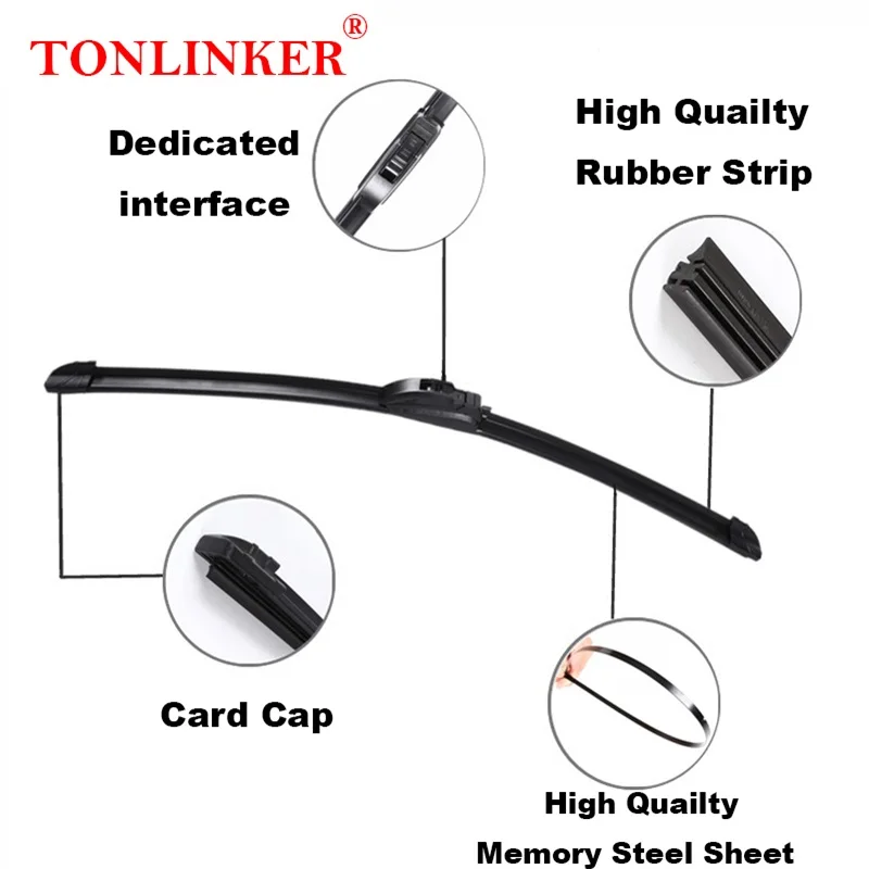 Автомобильные щетки стеклоочистителя TONLINKER для JAC Refine S5 2013-2019 2020 2021 автомобильные