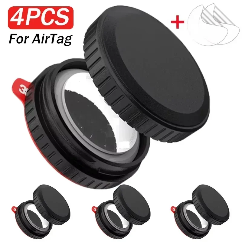 Защитный чехол для AirtTag GPS трекер водонепроницаемый чехол-держатель с клейкой
