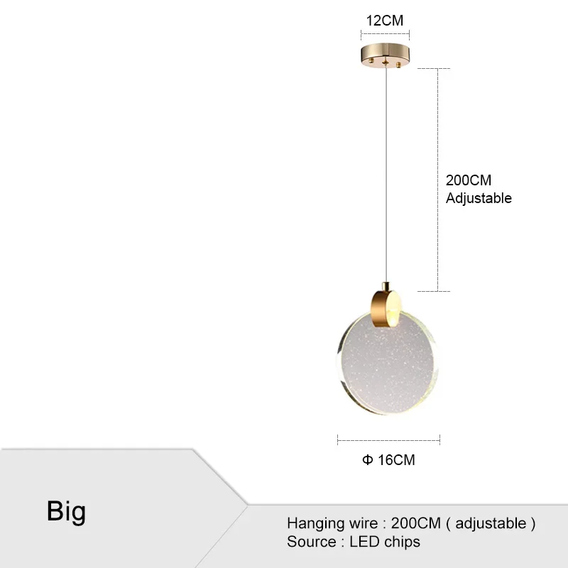 

Современные хрустальные люстры, светильники, украшение для дома, спальня, кухня, светодиодная Подвесная лампа, столовая, ресторан, лампа